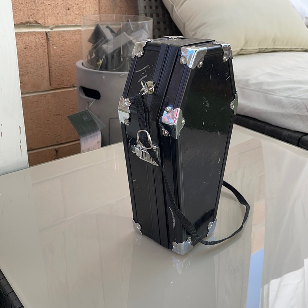 DIY coffin bag black